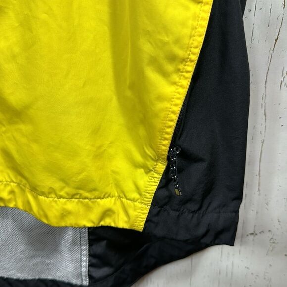 Polo Sport RLX Vest Mens Yellow Zip Up Cycling Lightweight Packable Golf Pockets - Picture 10 of 16